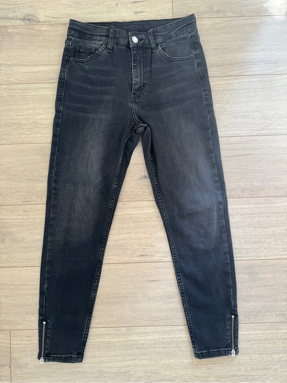 Top shop Jamie Jeans with Zip Detail